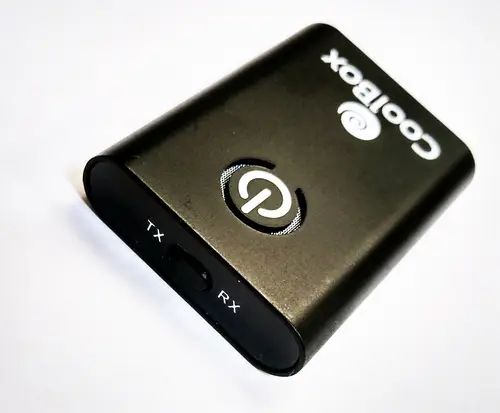 COO-BTALINK transmisor de audio inalámbrico 3,5 mm 15 m Negro - Imagen 3