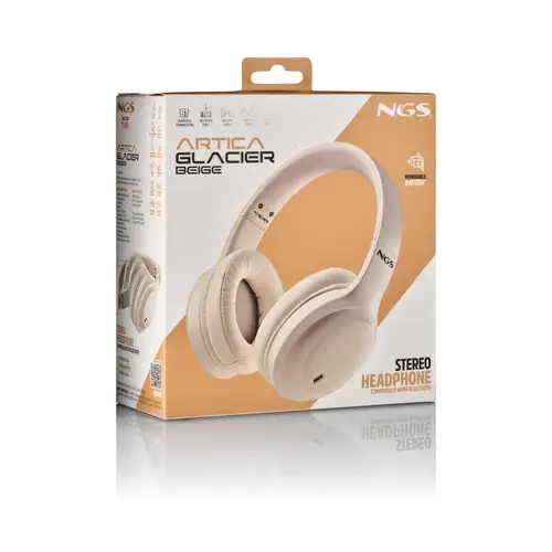 ARTICA GLACIER BEIGE Auriculares Inalámbrico y alámbrico Diadema Llamadas/Música/Deporte/Uso diario Bluetooth - Imagen 5