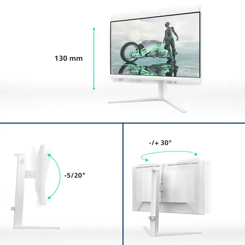 Evnia 27M2N3201A/00 pantalla para PC 68,6 cm (27") 1920 x 1080 Pixeles Full HD LCD Blanco - Imagen 13