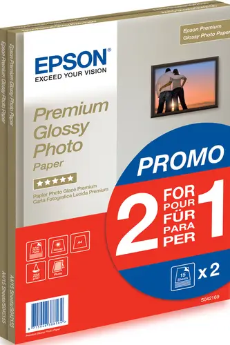 Premium Glossy Photo Paper - A4 - 2x 15 Hojas - Imagen 1