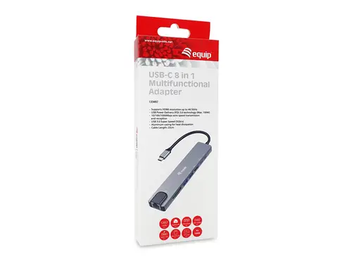 133497 base para portátil y replicador de puertos Alámbrico USB Tipo C Negro, Gris - Imagen 7
