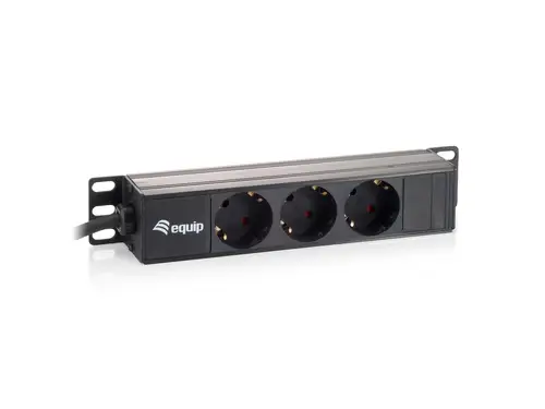 333299 unidad de distribución de energía (PDU) 3 salidas AC 1U Negro - Imagen 1