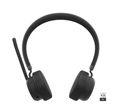 Wireless VoIP Headset Auriculares Inalámbrico Diadema Oficina/Centro de llamadas Bluetooth Negro - Imagen 4