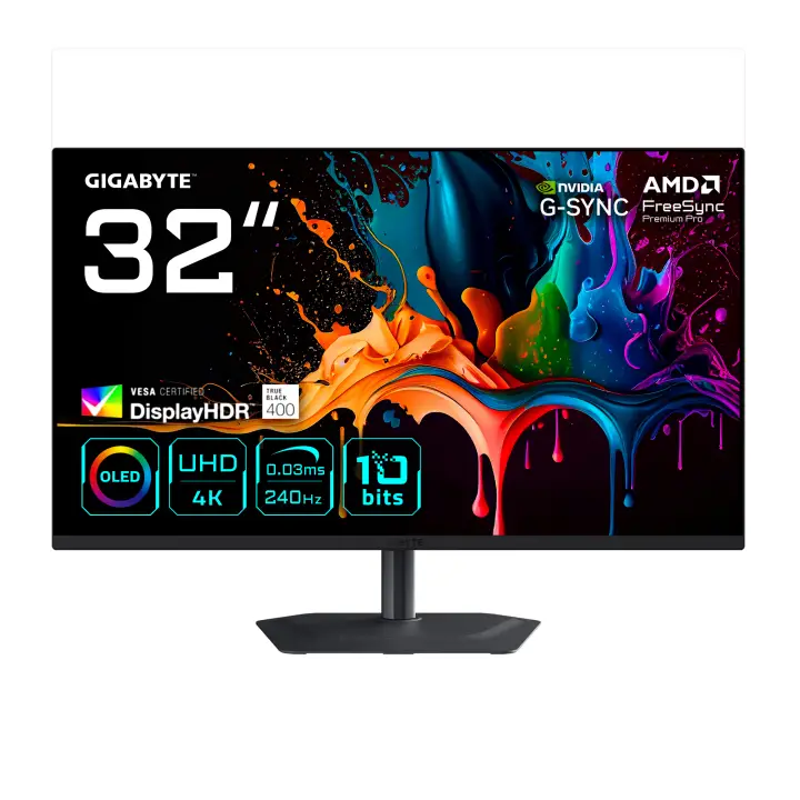 MO32U2 Monitor Gaming OLED 32 4K UHD - 3840 x 2160, 240Hz, 0.03..
