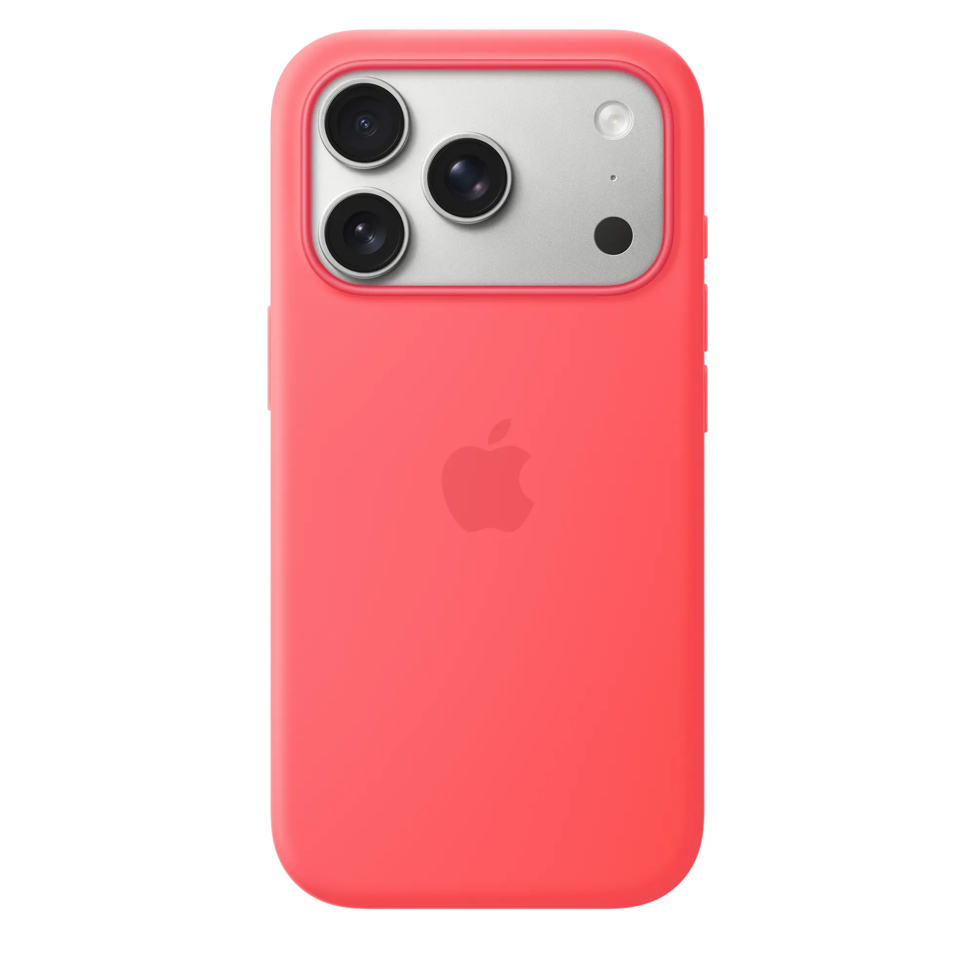Funda de silicona con MagSafe para el iPhone 17 Pro - Guayaba int..