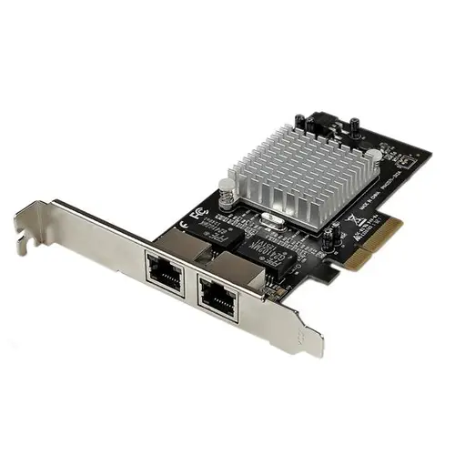 Tarjeta Adaptador de Red PCI Express PCI-E Gigabit Ethernet con 2 Puertos RJ45 Chipset Intel i350 - Imagen 1