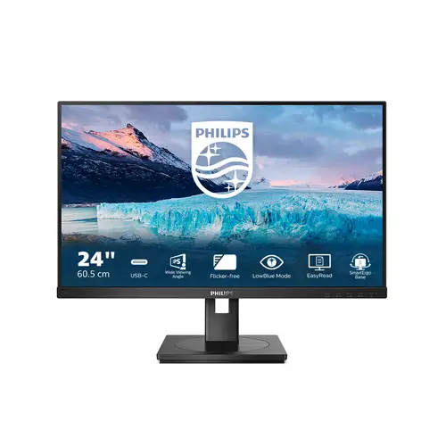 S Line 243S1/00 pantalla para PC 60,5 cm (23.8") 1920 x 1080 Pixeles Full HD LCD Negro - Imagen 2