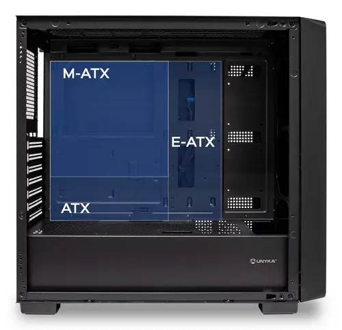 Caja ATX REVELAT Madeira Black - Imagen 5