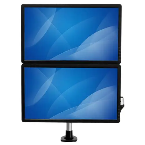 Soporte para Dos Monitores con Brazos Móviles - Apilable - Imagen 11