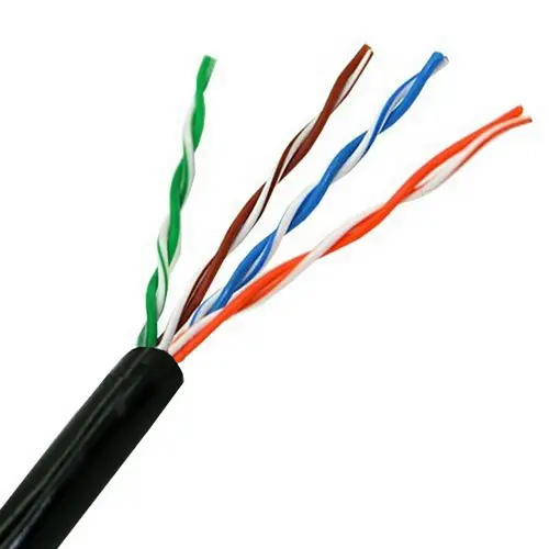 A133-0212 cable de red Negro 100 m Cat5e U/UTP (UTP) - Imagen 1