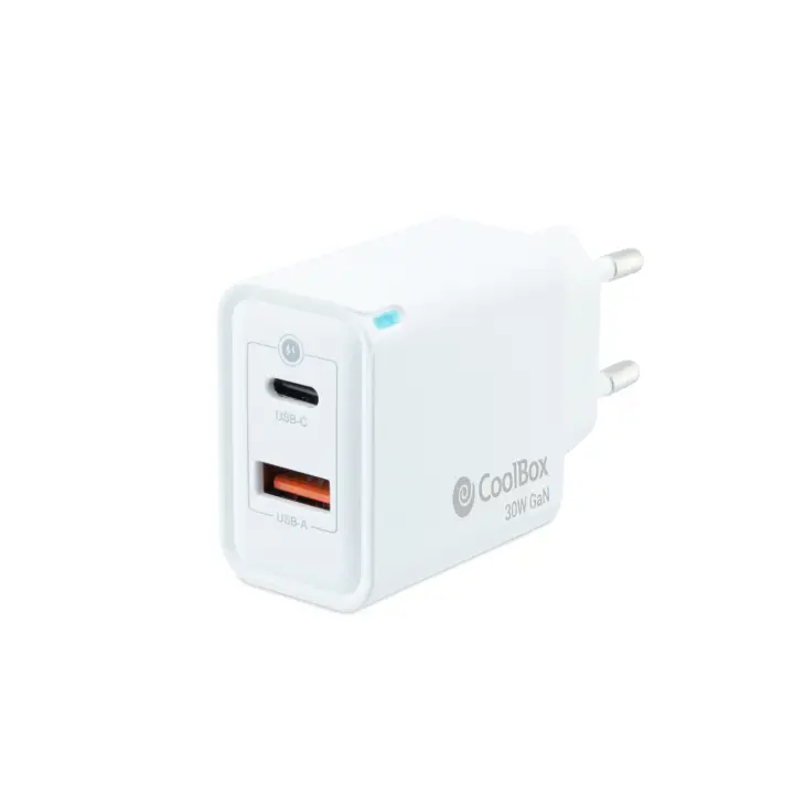 Cargador USB 30W con tecnología GaN