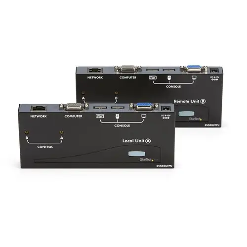 Extensor de Consola KVM por Cat 5 Ethernet (150m) con USB y Vídeo VGA - Imagen 3