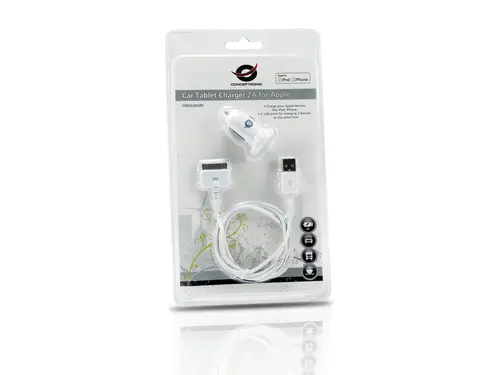 CUSBCAR2ASET cargador de dispositivo móvil Blanco Auto - Imagen 5