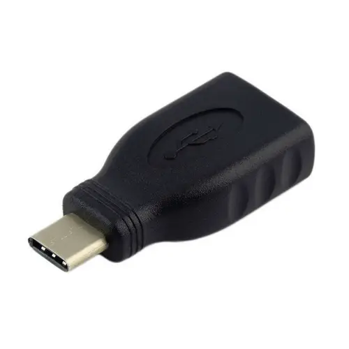 A108-0323 cambiador de género para cable USB-C USB-A Negro - Imagen 1