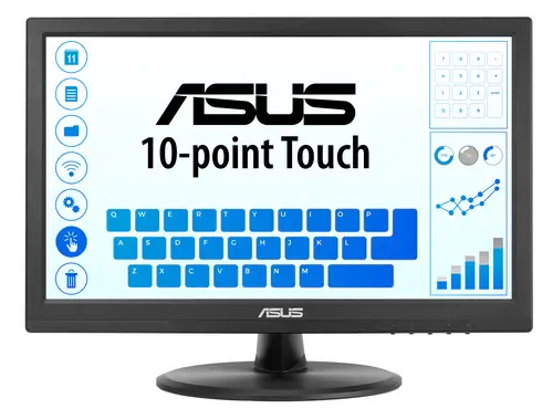 Touch VT169HE pantalla para PC 39,6 cm (15.6") 1920 x 1080 Pixeles Full HD LED Pantalla táctil Mesa Negro - Imagen 1