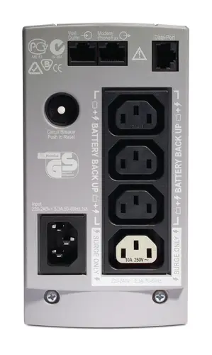 Back-UPS sistema de alimentación ininterrumpida (UPS) En espera (Fuera de línea) o Standby (Offline) 0,35 kVA 210 W 4 salidas AC - Imagen 2