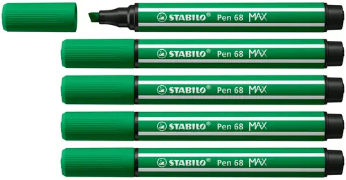 Pen 68 MAX rotulador Verde 5 pieza(s) - Imagen 1