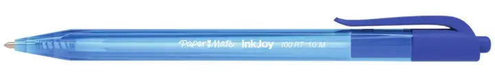 InkJoy 100 RT Azul Bolígrafo de punta retráctil con pulsador Medio 20 pieza(s)