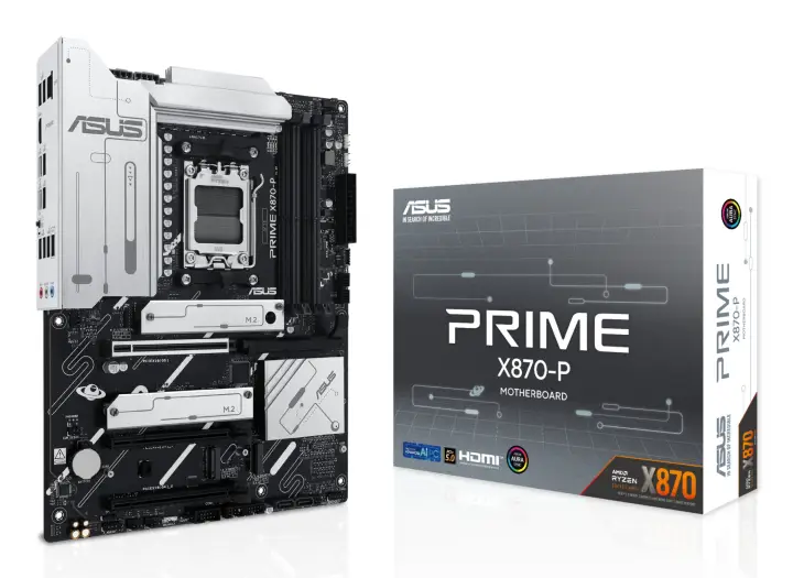PRIME X870-P AMD X870 Zócalo AM5 ATX