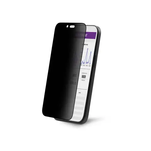 Filtro de Privacidad de 4 Vías y 360 para iPhone 16 - Antiespía para iPhone - Filtro Horizontal y Vertical - Compatible con Touchscreen - Protector de Pantalla de Vidrio Templado - TAA - Imagen 1