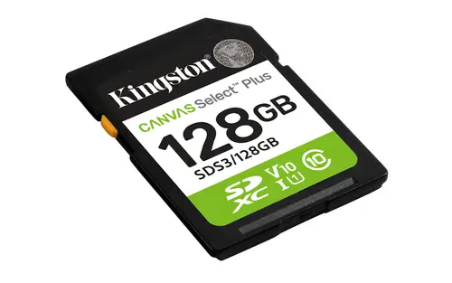 128 GB SDXC Canvas Select Plus Gen3 150 MB/s C10 UHS-I U1 V10 - Imagen 2