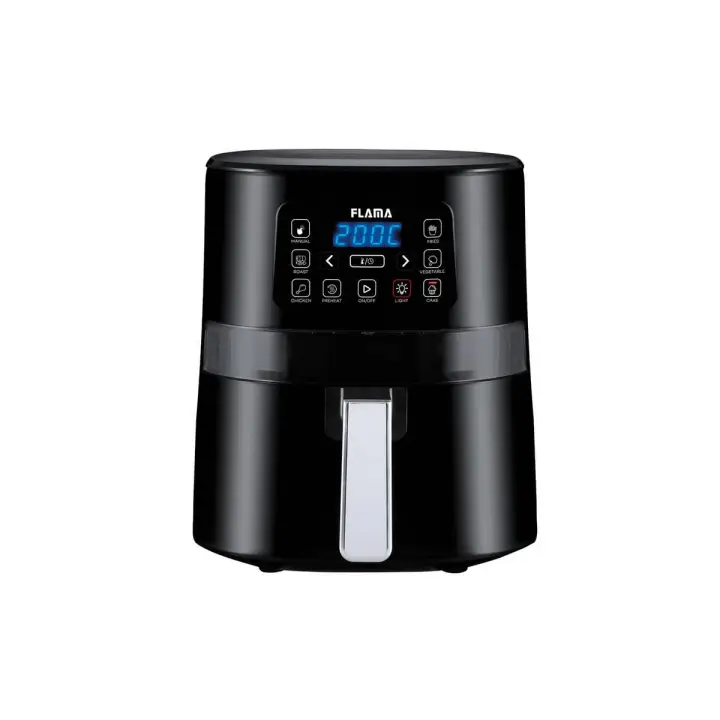 324.670.00.01 freidora Sencillo 4 L Independiente 1600 W Freidora de aire caliente Negro
