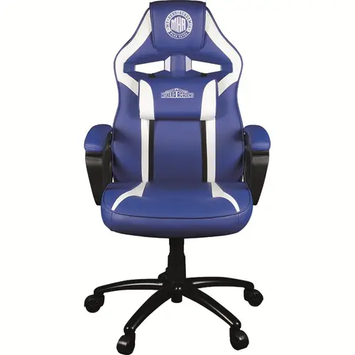 My Hero Academia KX MHA GAMING CHAIR Silla para videojuegos universal Asiento acolchado Azul, Blanco - Imagen 1