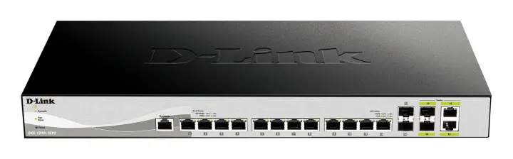DXS-1210-16TC/E switch Gestionado L2 10G Ethernet (100/1000/10000) Gris