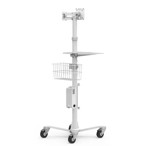 RF02BKTW accesorio de carrito para portátil y ordenador Blanco Canasta - Imagen 3
