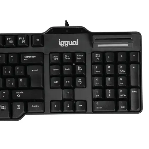 Teclado inteligente CK-ID-DNI SMART negro - Imagen 3
