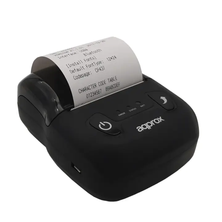 appPOS58PORTABLE+ 203 x 203 DPI Inalámbrico y alámbrico Térmic..