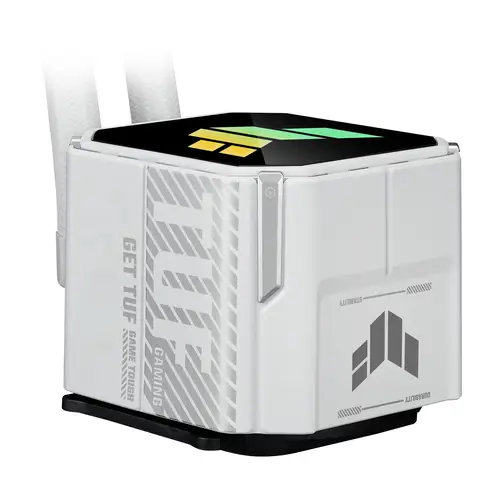 TUF Gaming LC III 360 ARGB White Edition Carcasa del ordenador Sistema de refrigeración líquida todo en uno 12 cm Blanco - Imagen 8