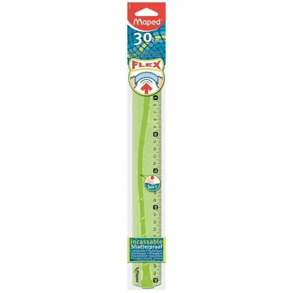 Flex 30 cm Plástico Verde 1 pieza(s)