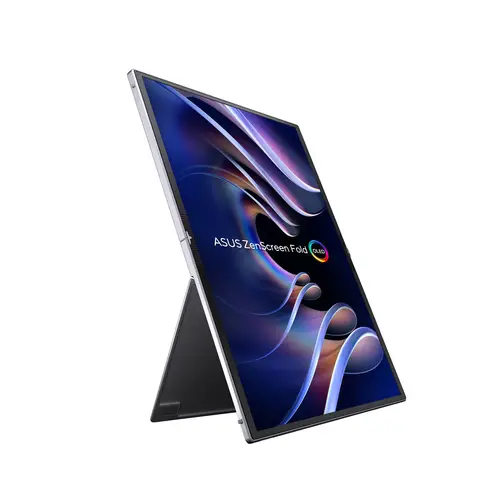 ZenScreen Fold OLED MQ17QH pantalla para PC 43,9 cm (17.3") 2560 x 1920 Pixeles Quad HD Plata - Imagen 12