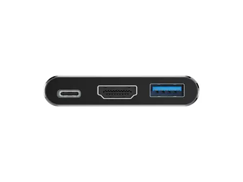 DONN18G base para portátil y replicador de puertos Alámbrico USB 3.2 Gen 1 (3.1 Gen 1) Type-C Gris - Imagen 7