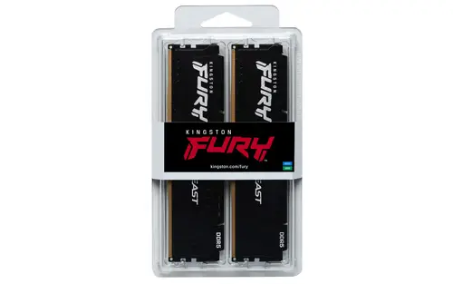 FURY Beast 32GB 6400MT/s DDR5 CL32 DIMM (Kit of 2) Black EXPO - Imagen 5