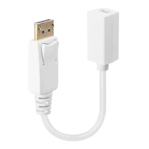 41060 adaptador de cable de vídeo 0,15 m DisplayPort Mini DisplayPort Blanco - Imagen 1