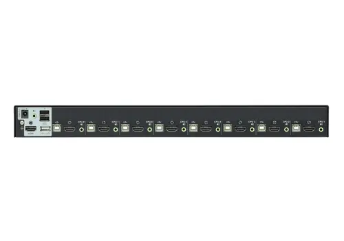 CS1798 interruptor KVM Montaje en rack Negro - Imagen 3