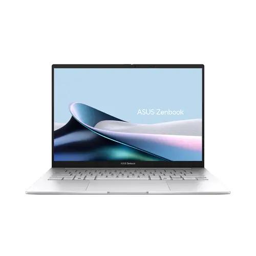 Zenbook 14 OLED UX3405CA-QD1244 - Ordenador Portátil 14" WUXGA (Intel Core Ultra 7 255H, 16GB RAM, 512GB SSD, Arc 140T, Sin Sistema Operativo) Niebla Plateada - Teclado QWERTY español - Imagen 1