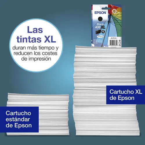 Pack individual de tinta DURABrite Ultra negro 406 Paraguas - Imagen 1