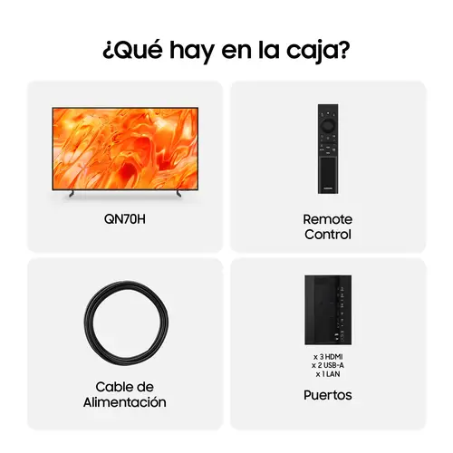 TV 55" Neo QLED QN70H 4K Vision AI Smart TV (2026) - Imagen 8