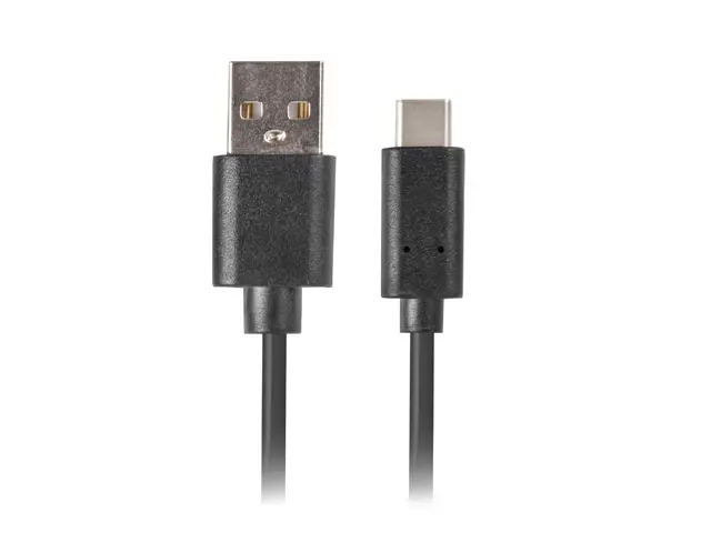 CA-USBO-20CU-0010-BK cable USB USB 2.0 1 m USB A USB C Negro