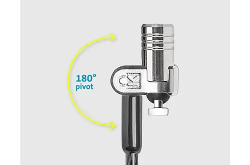 Candado con llave MicroSaver® 2.0 para ordenadores portátiles - Imagen 10