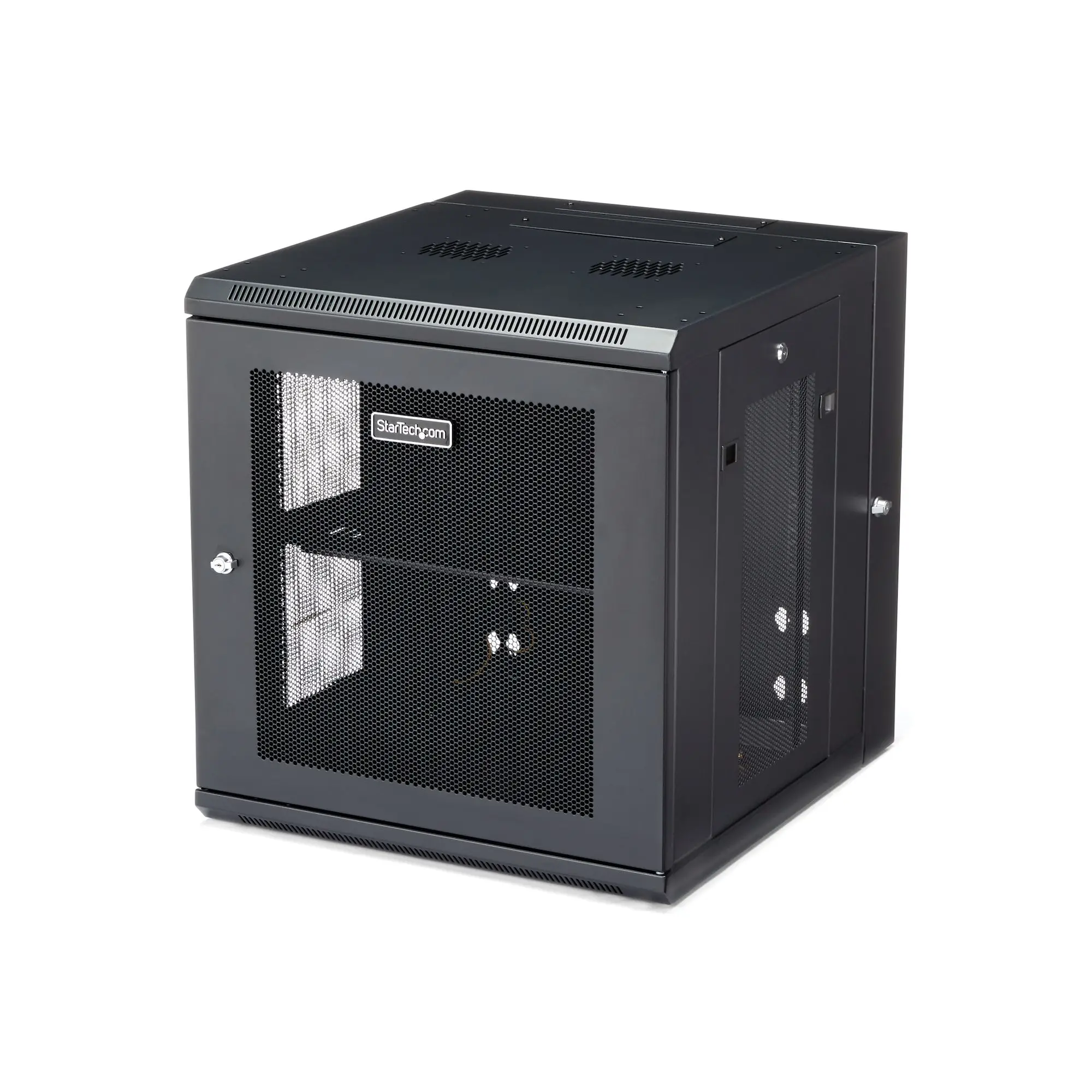Armario Rack de Pared para Servidores 12U 19" 4 Columnas y Estant..