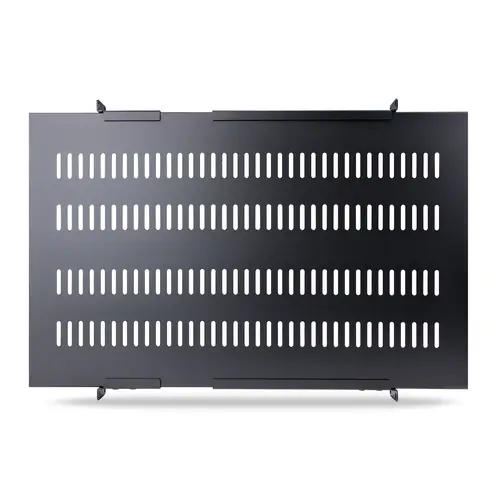 Estante Bandeja 1U Ventilada Ajustable para Montaje en Rack de Servidores - 150kg - de 19,5 a 38in (49,5 a 96,5cm) para Rack de 19" - 27,56" (70cm) de Profundidad - Imagen 4