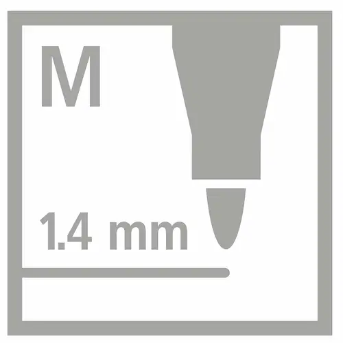 Pen 68 metallic rotulador Medio Metallic pink 1 pieza(s) - Imagen 5