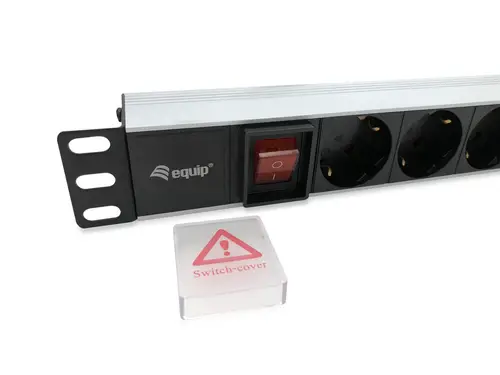 333293 unidad de distribución de energía (PDU) 8 salidas AC 1U Negro, Plata - Imagen 2