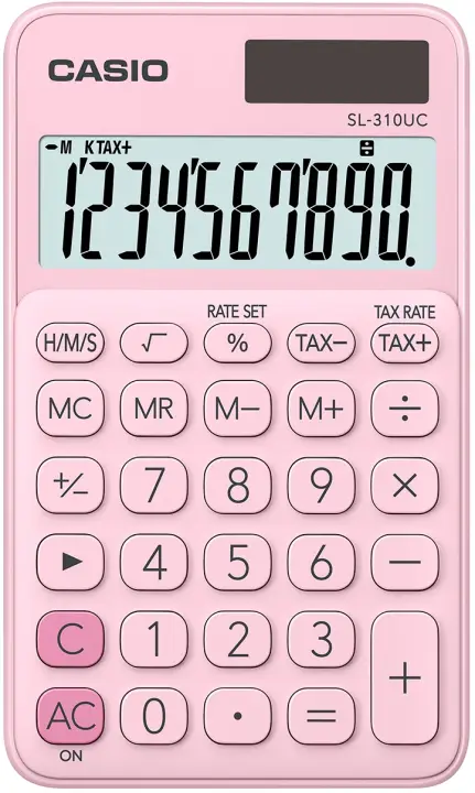 SL-310UC-PK calculadora Bolsillo Calculadora básica Rosa