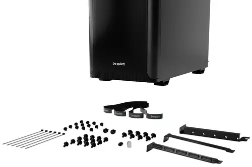 PURE BASE 501 Black Midi Tower Negro - Imagen 7