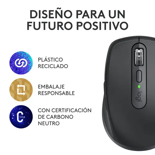 910-006929 ratón Oficina mano derecha RF Wireless + Bluetooth Laser 8000 DPI - Imagen 19